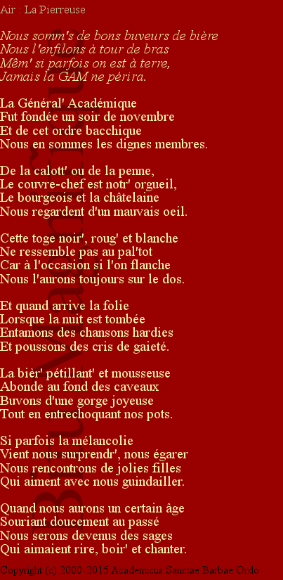 La Générale Académique Mouscronnoise