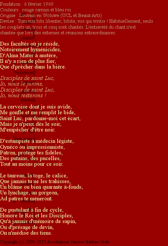 Ordre des Disciples de saint Luc (ODSL)