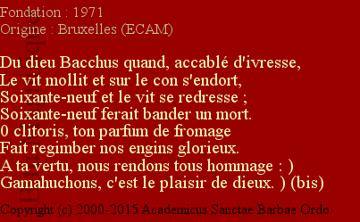 Ordre du Bacchus