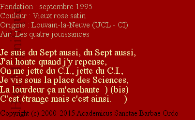 Sérénissime Ordre Sept (SOS)