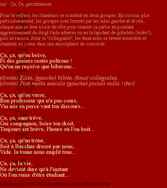 Ça, ça, qu'on boive