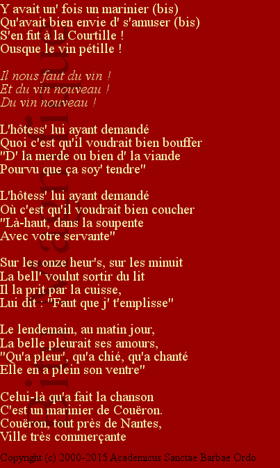 Le marinier de Couëron
