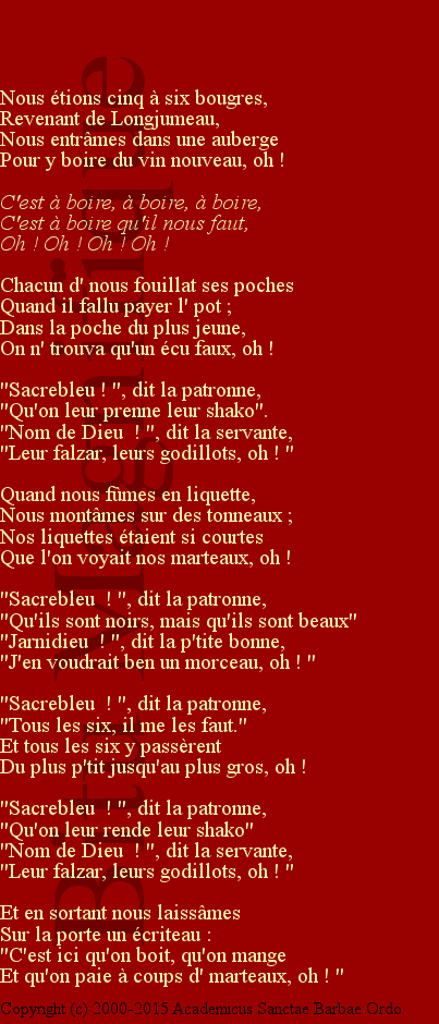 Les marteaux