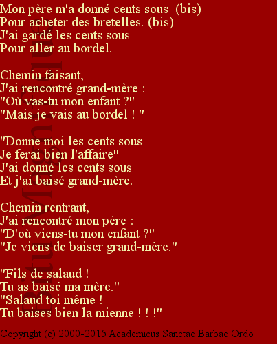 La mère à papa