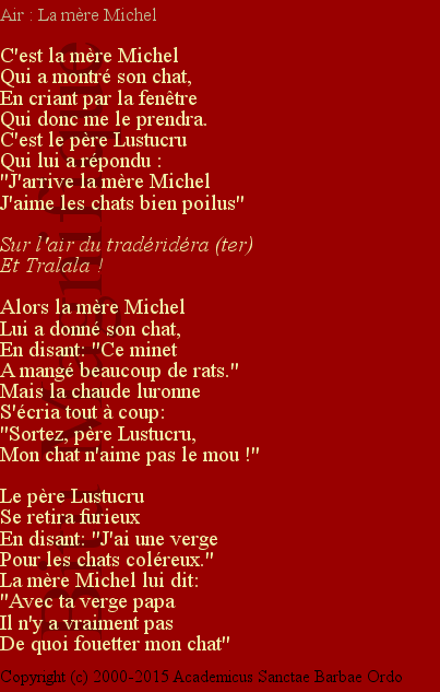 La mère Michel