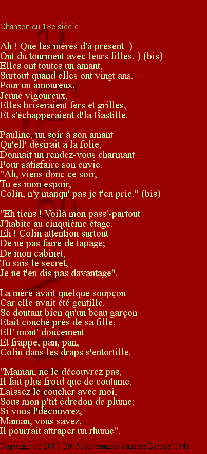 Les mères d'à présent