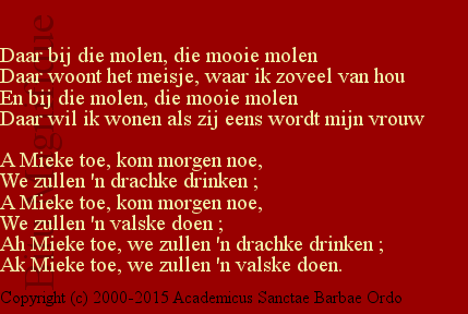 Mieke toe