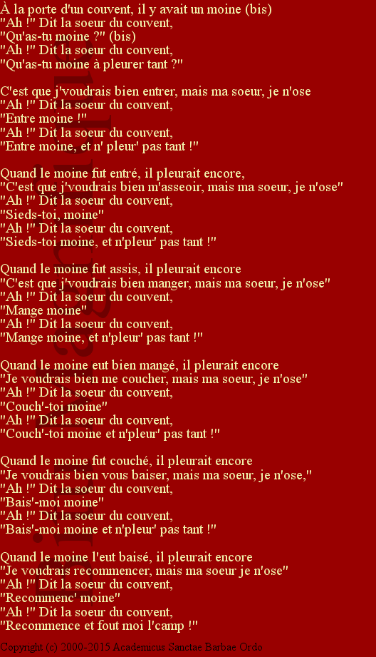 Le moine pleurant