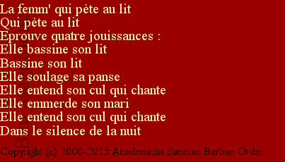 Les quatre jouissances