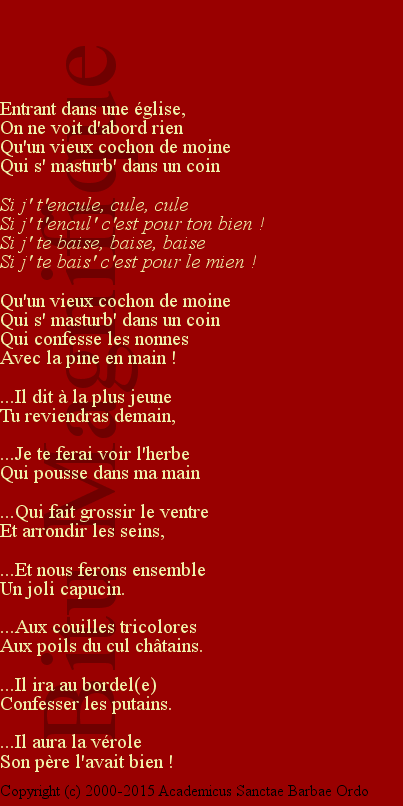 Si j' t'encule