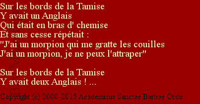 Sur les bords de la Tamise