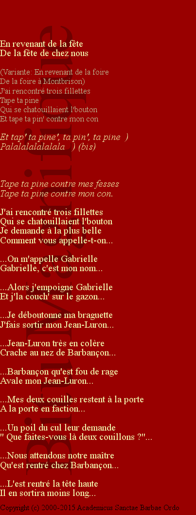 Tape ta pine