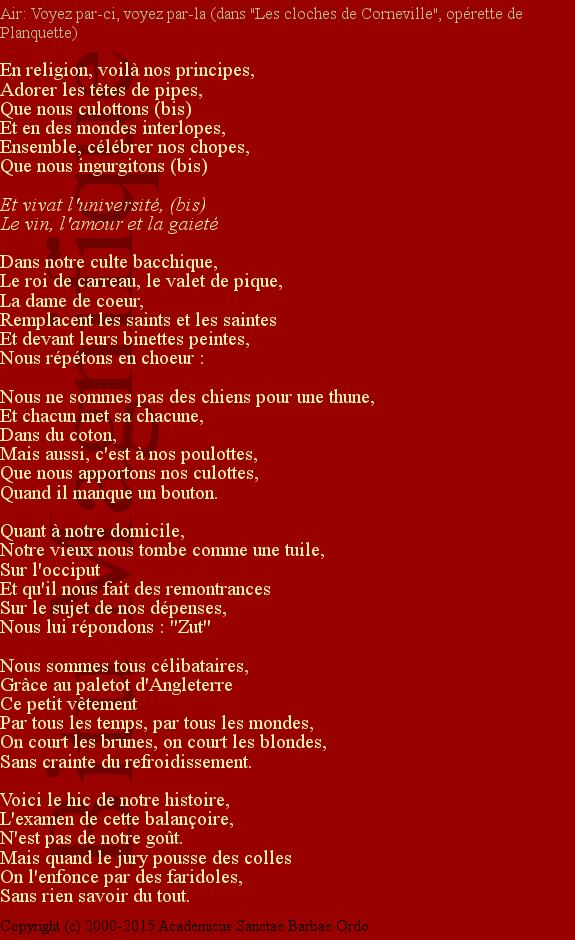 Us et coutumes