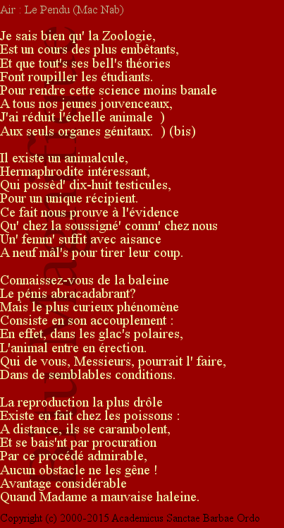 La zoologie