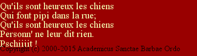 Les chiens