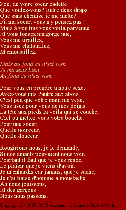 Les deux soeurs