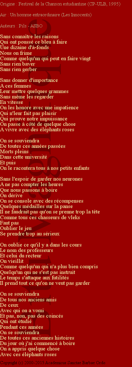 Les éléphants roses