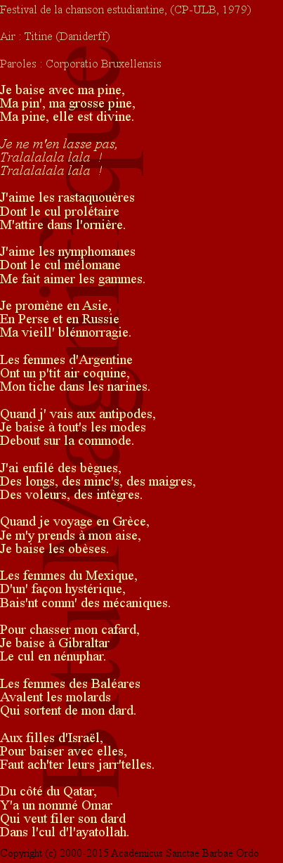 Je baise avec ma pine
