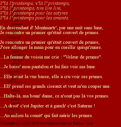 Le printemps