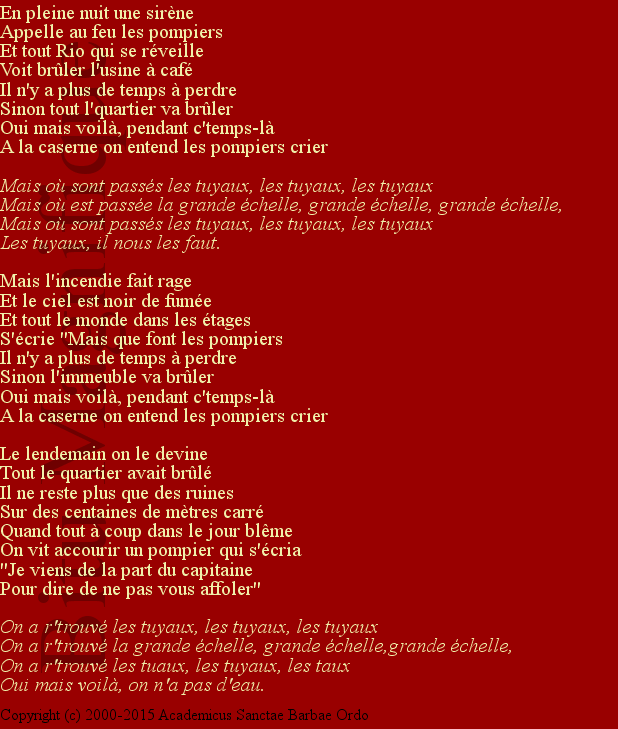 Les tuyaux