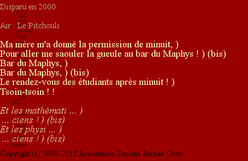 Cercle de Mathématique et de Physique (Maphys)