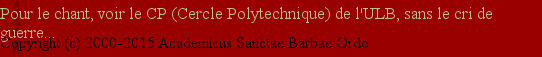 Chant de la Guilde Polytechnique