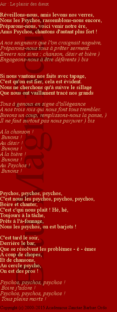 Cercle de Psychologie (Psycho)