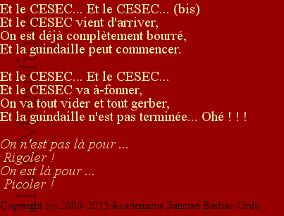Cercle des Etudiants en Sciences Economiques (CESEC)