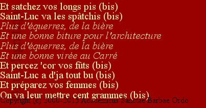 Supérieur Liège - Archis St Luc