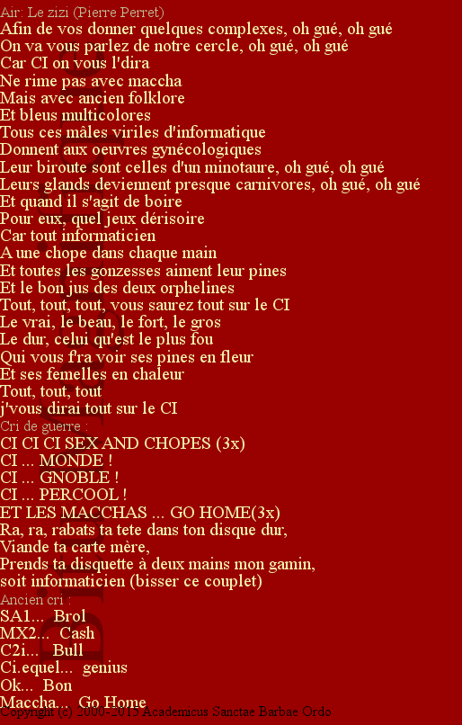 ULB - Cercle Informatique (CI)