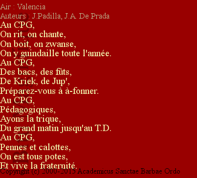 Cercle Pédagogique Galilée (CPG)