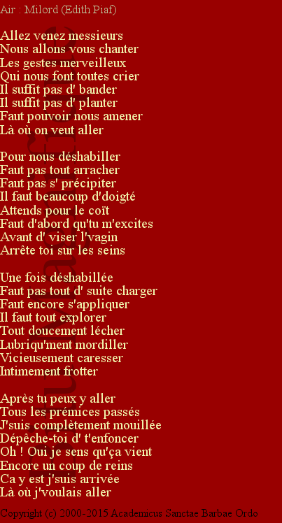 Les prémices d'amour