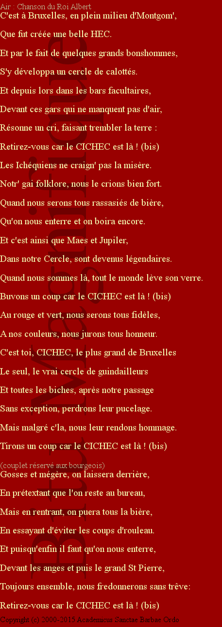 Cercle de l'Institut Catholique des Hautes Ecoles Commerciales (CICHEC)