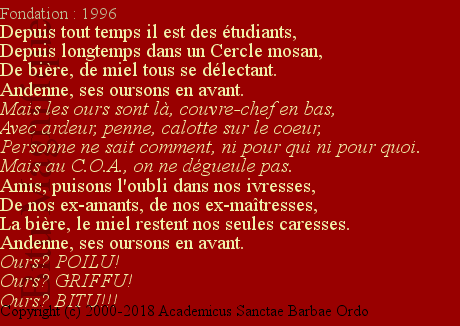 Cercle des Ours andennais