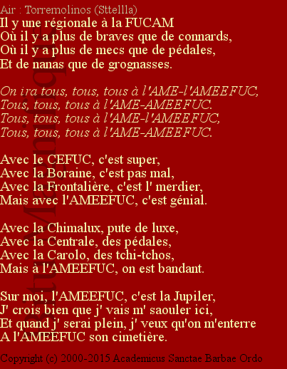 Amicale des Etudiants Etrangers des FUCAM (AMEEFUC)