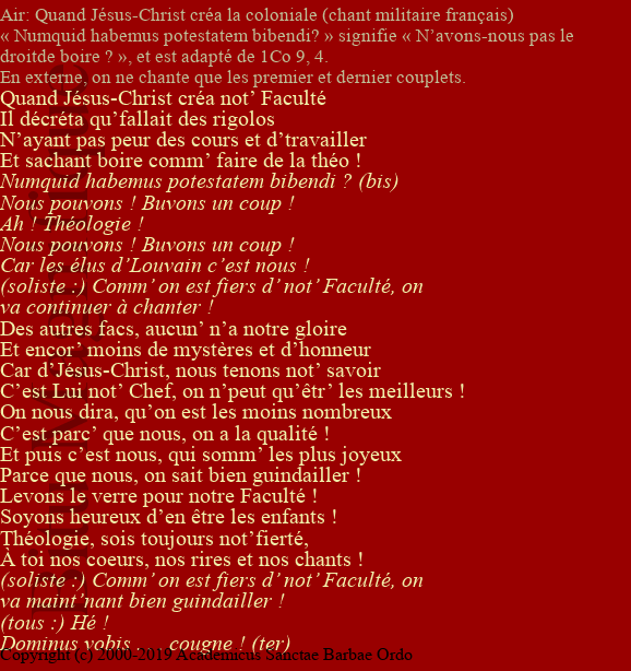 Cercle de Théologie