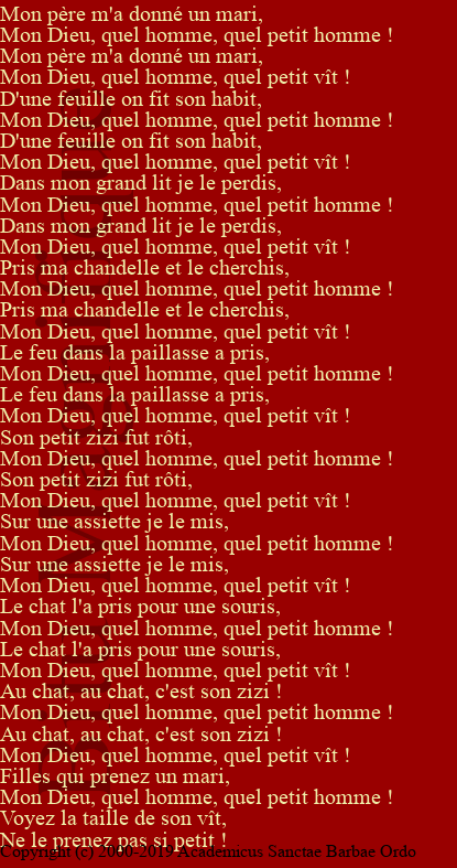 Mon père m'a donné un mari