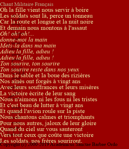 Oh ! La fille !