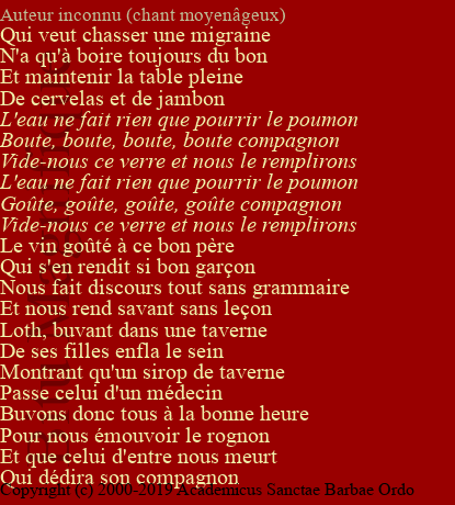 Qui veut chasser une migraine