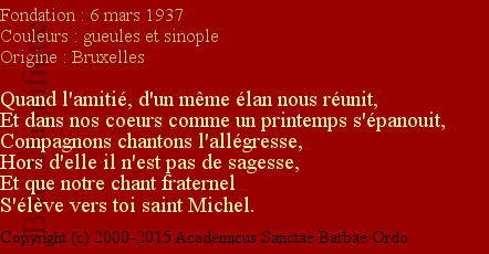 Academicus Sancti Michäelis Ordo (ASMO)